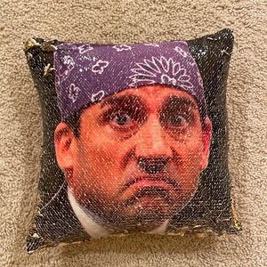 The Office Sparkly Pillow